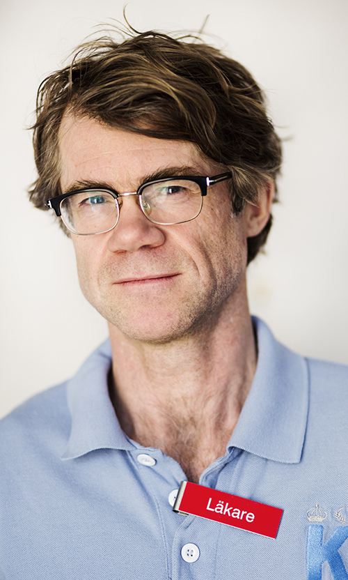 Lars Lund, överläkare vid hjärtkliniken vid Karolinska universitetssjukhuset. Foto: Martin Stenmark