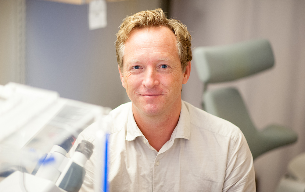 Mattias Belting, professor i klinisk onkologi vid Lunds universitet och överläkare på Skånes universitetssjukhus. Foto: Ingemar Hultquist
