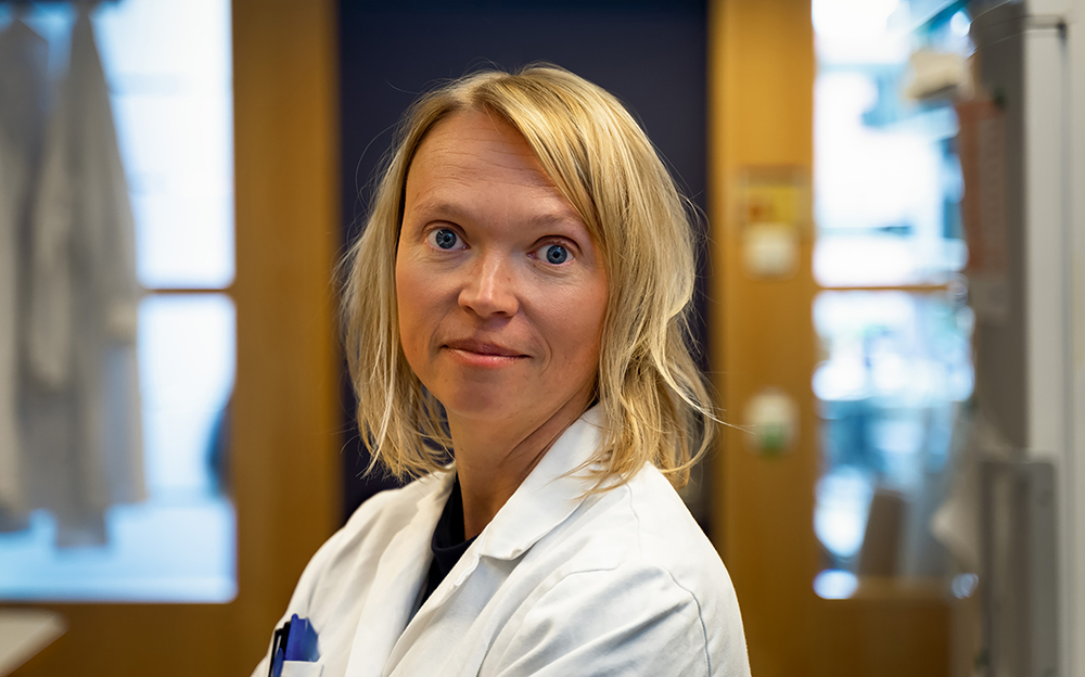 Lena Uller, professor i immunologi och forskare med inriktning på svår astma vid Lunds universitet. Foto: Agata Garpenlind